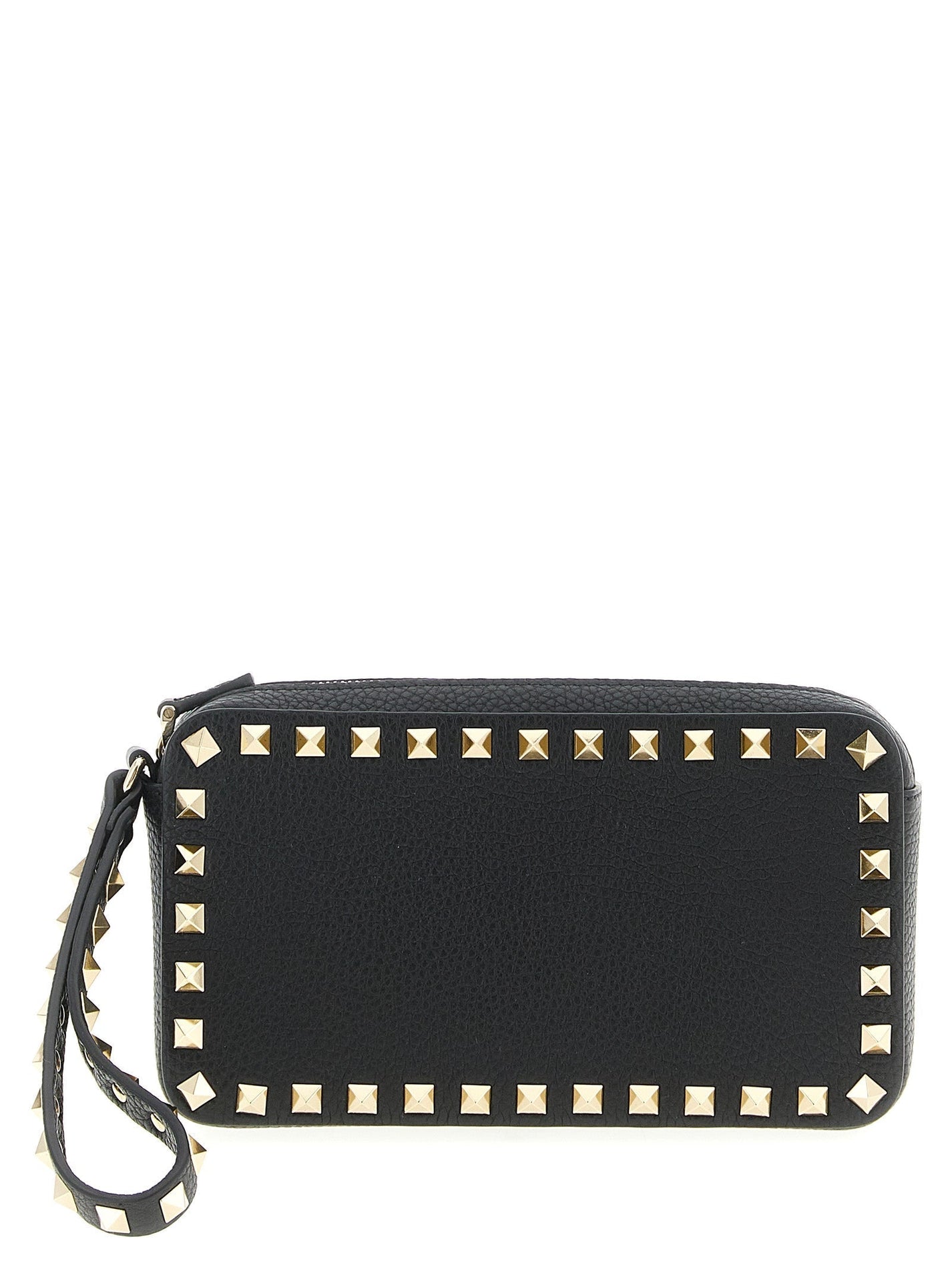 VALENTINO GARAVANI - VALENTINO GARAVANI - Valentino Garavani ’Rockstud’ clutch bag - Women’s Bags