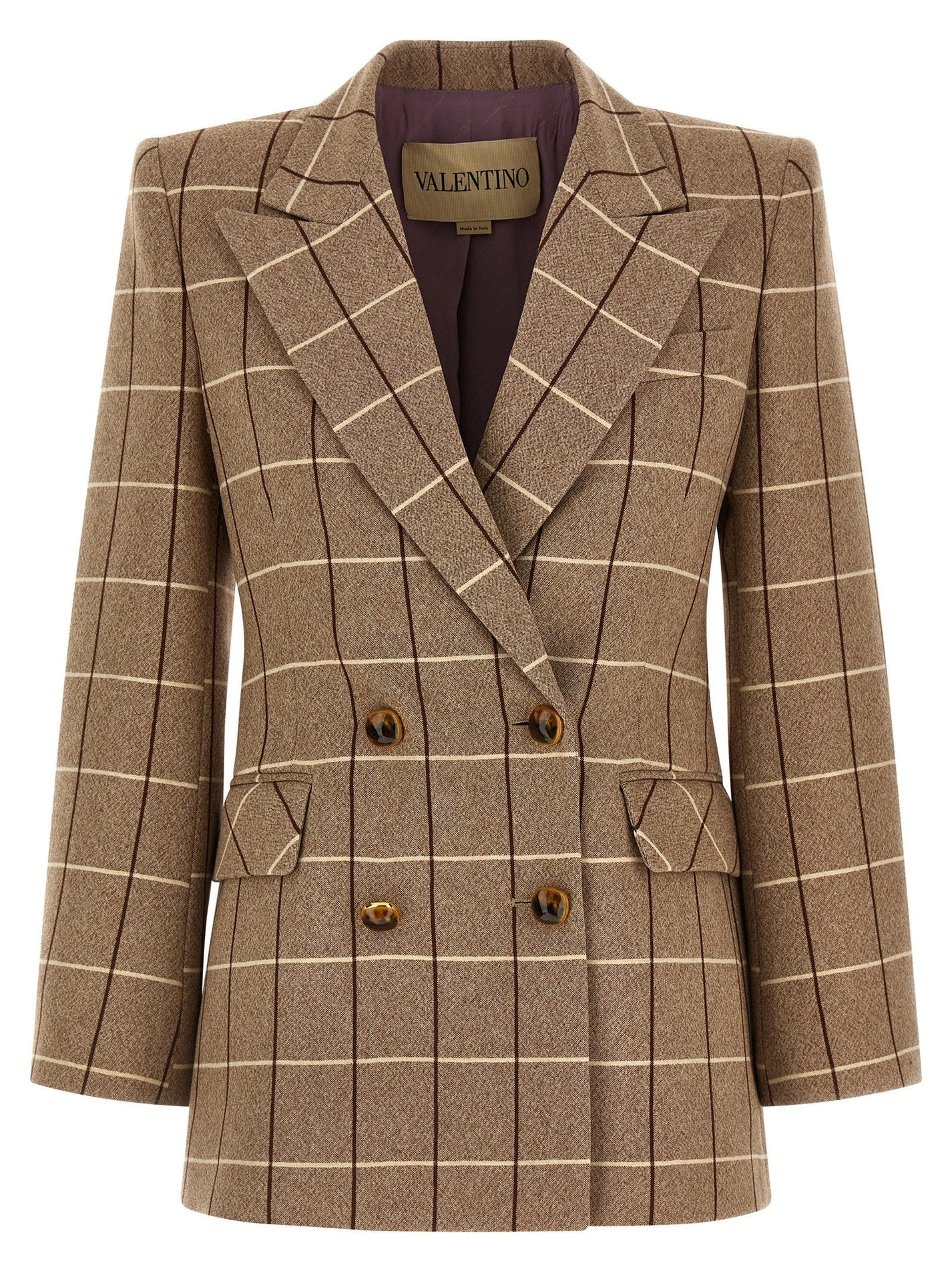 VALENTINO GARAVANI - VALENTINO GARAVANI - Valentino Garavani double-breasted blazer - Women’s Clothing
