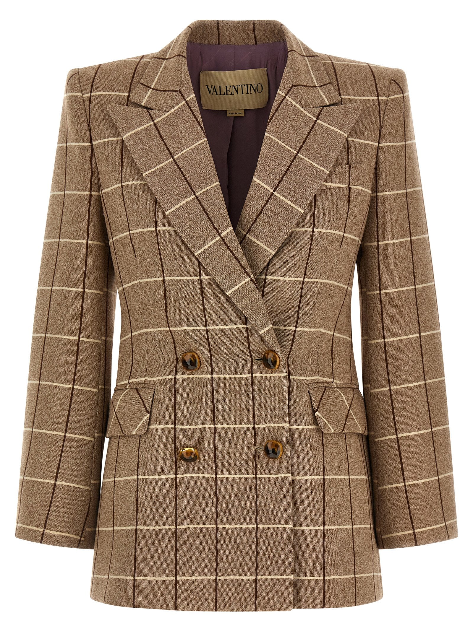 VALENTINO GARAVANI - VALENTINO GARAVANI - Valentino Garavani double-breasted blazer - Women’s Clothing