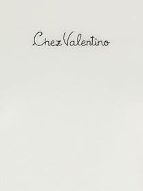 VALENTINO GARAVANI - VALENTINO GARAVANI - Valentino Garavani ’Chez Valentino’ T-shirt - Women’s Tops