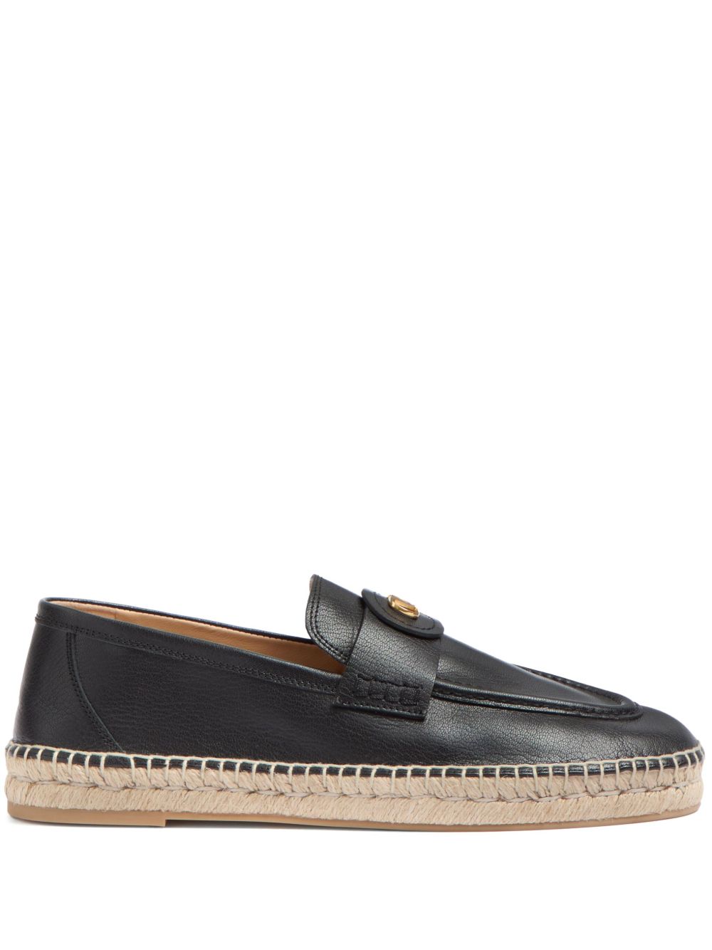 Valentino Garavani - Valentino Garavani Flat shoes Black - Espadrilles