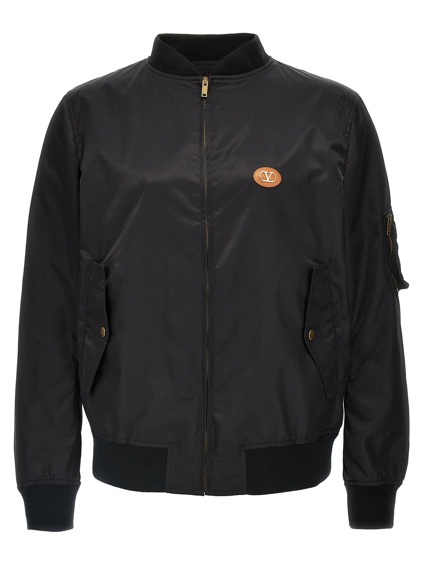 VALENTINO GARAVANI - VALENTINO GARAVANI - Valentino Garavani logo bomber jacket - Men’s Outerwear