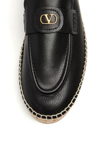 Valentino Garavani - Valentino Garavani Flat shoes Black - Espadrilles