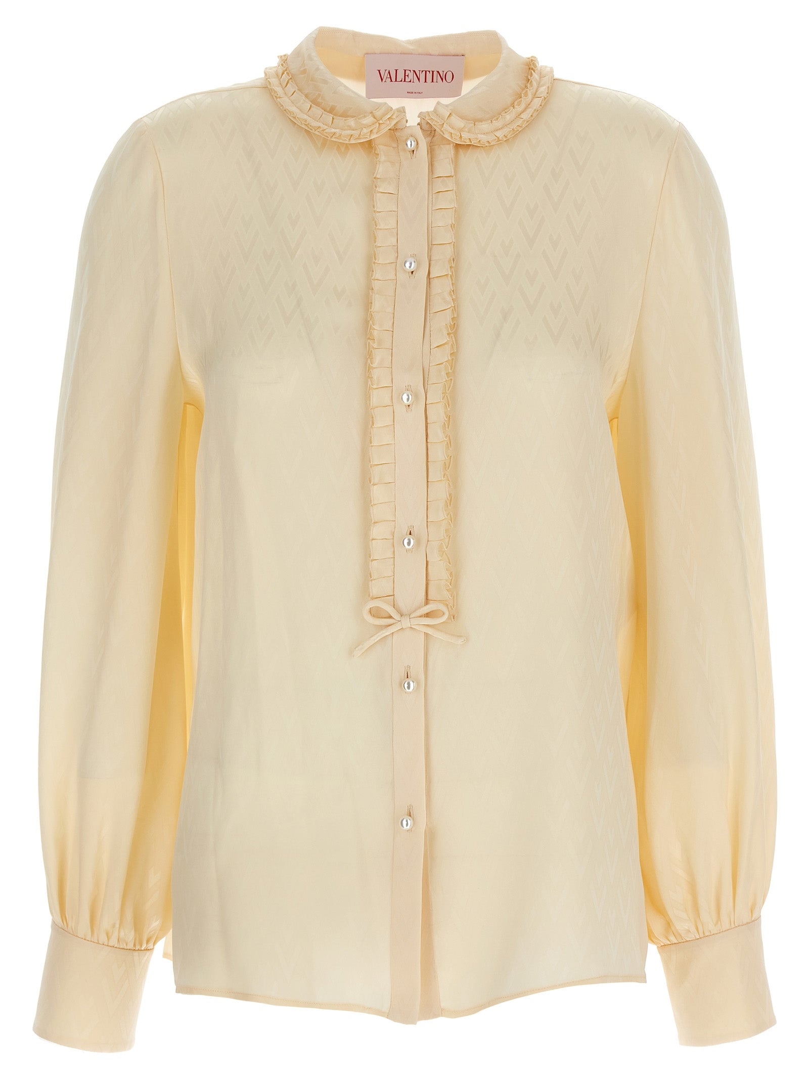 VALENTINO GARAVANI - VALENTINO GARAVANI - Valentino Garavani ’Toute la V’ shirt - Women’s Top