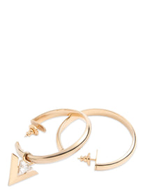 VALENTINO GARAVANI - VALENTINO GARAVANI - Valentino Garavani ’Je les V’ hoop earrings - Women’s Accessories