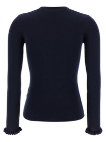 VALENTINO GARAVANI - VALENTINO GARAVANI - Valentino Garavani embroidery sweater - Women’s Knitwear