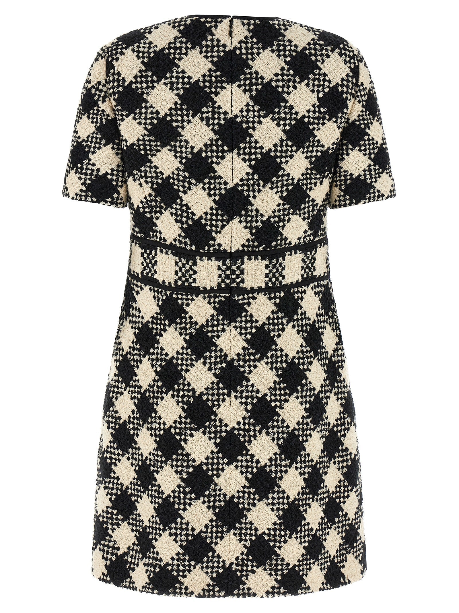 VALENTINO GARAVANI - VALENTINO GARAVANI - Valentino Garavani Damier Tweed dress - Women’s Clothing