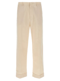 VALENTINO GARAVANI - VALENTINO GARAVANI - Valentino Garavani turn-up trousers - Men’s Pants
