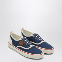 Valentino Garavani - Valentino Garavani Sneaker Nojoke in blue and white canvas - Sneakers
