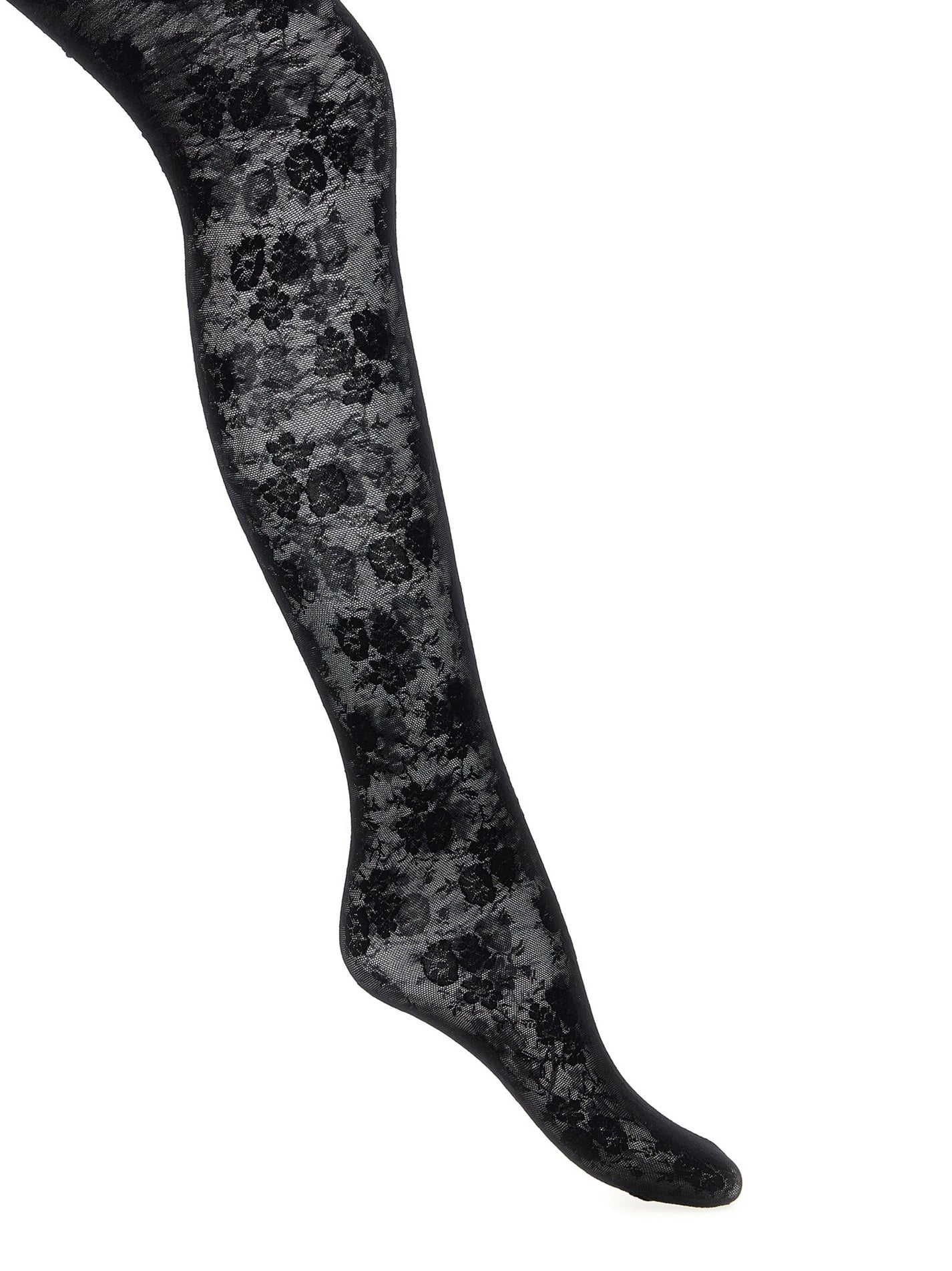 VALENTINO GARAVANI - VALENTINO GARAVANI - Valentino Garavani ’Chez Valentino’ lace tights - Women’s Accessories