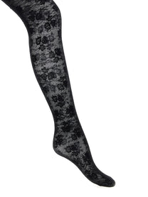 VALENTINO GARAVANI - VALENTINO GARAVANI - Valentino Garavani ’Chez Valentino’ lace tights - Women’s Accessories