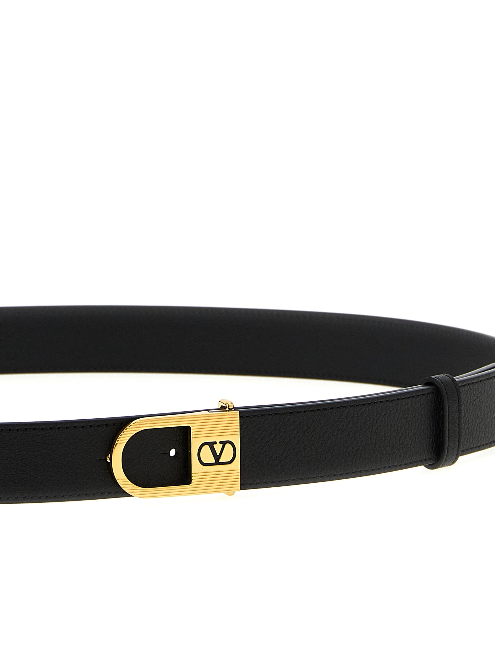 VALENTINO GARAVANI - VALENTINO GARAVANI - Valentino Garavani VLogo Signature belt - Men’s Accessories
