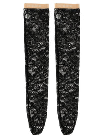 VALENTINO GARAVANI - VALENTINO GARAVANI - Leg Valentino Garavani Pizzo Rebordè - Women’s Accessories