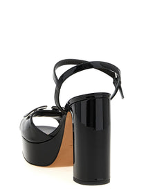 VALENTINO GARAVANI - VALENTINO GARAVANI - Valentino Garavani ’VLogo’ platform sandals - Women’s Shoes