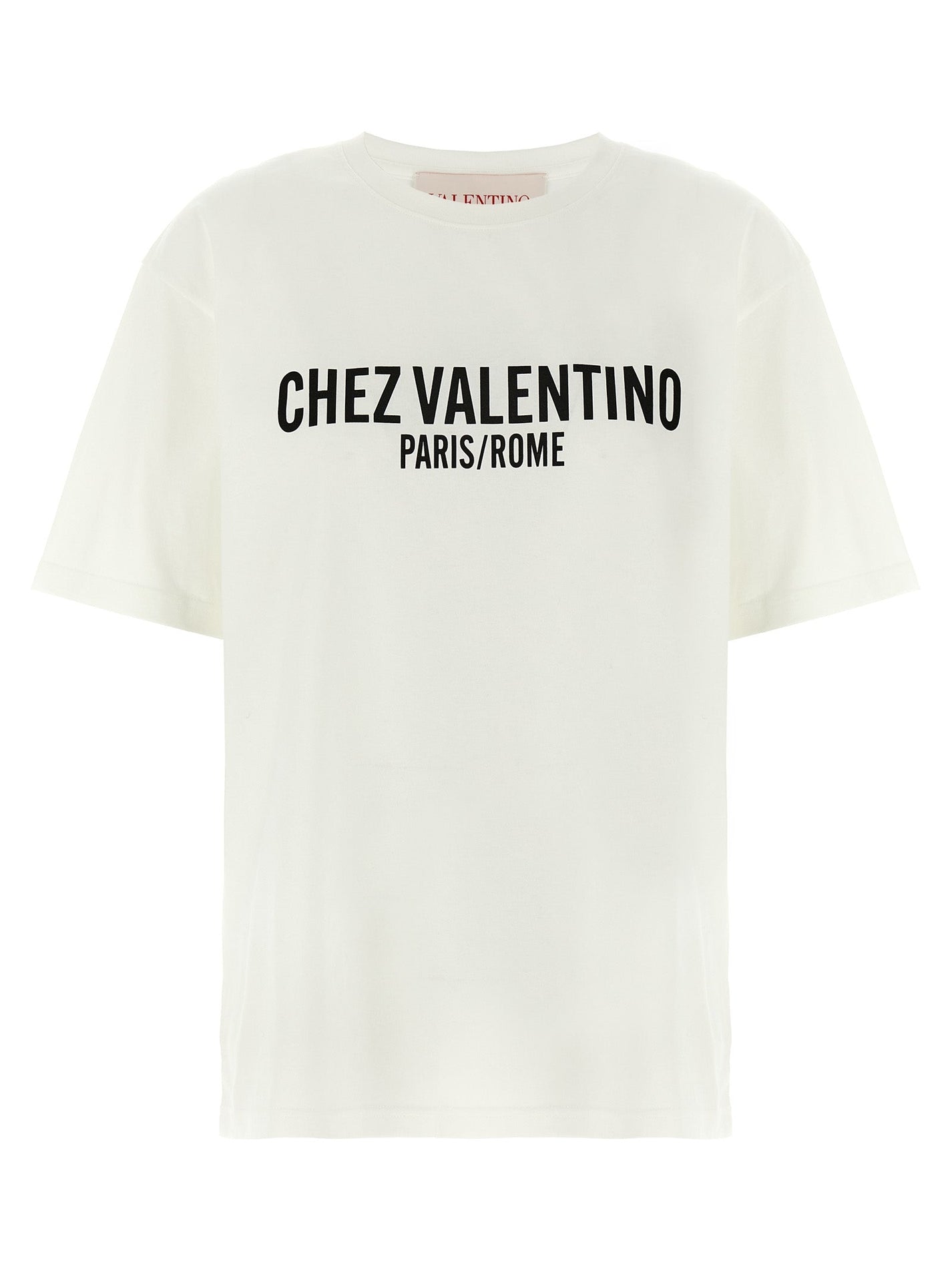 VALENTINO GARAVANI - VALENTINO GARAVANI - Valentino Garavani ’Chez Valentino’ T-shirt - Women’s Top