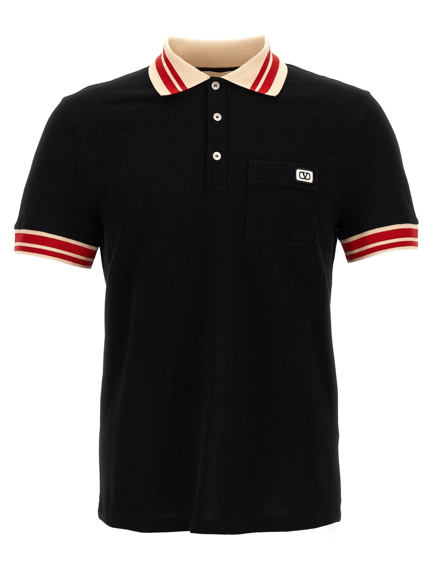 VALENTINO GARAVANI - VALENTINO GARAVANI - Polo Valentino Garavani VLogo - Men’s Tops