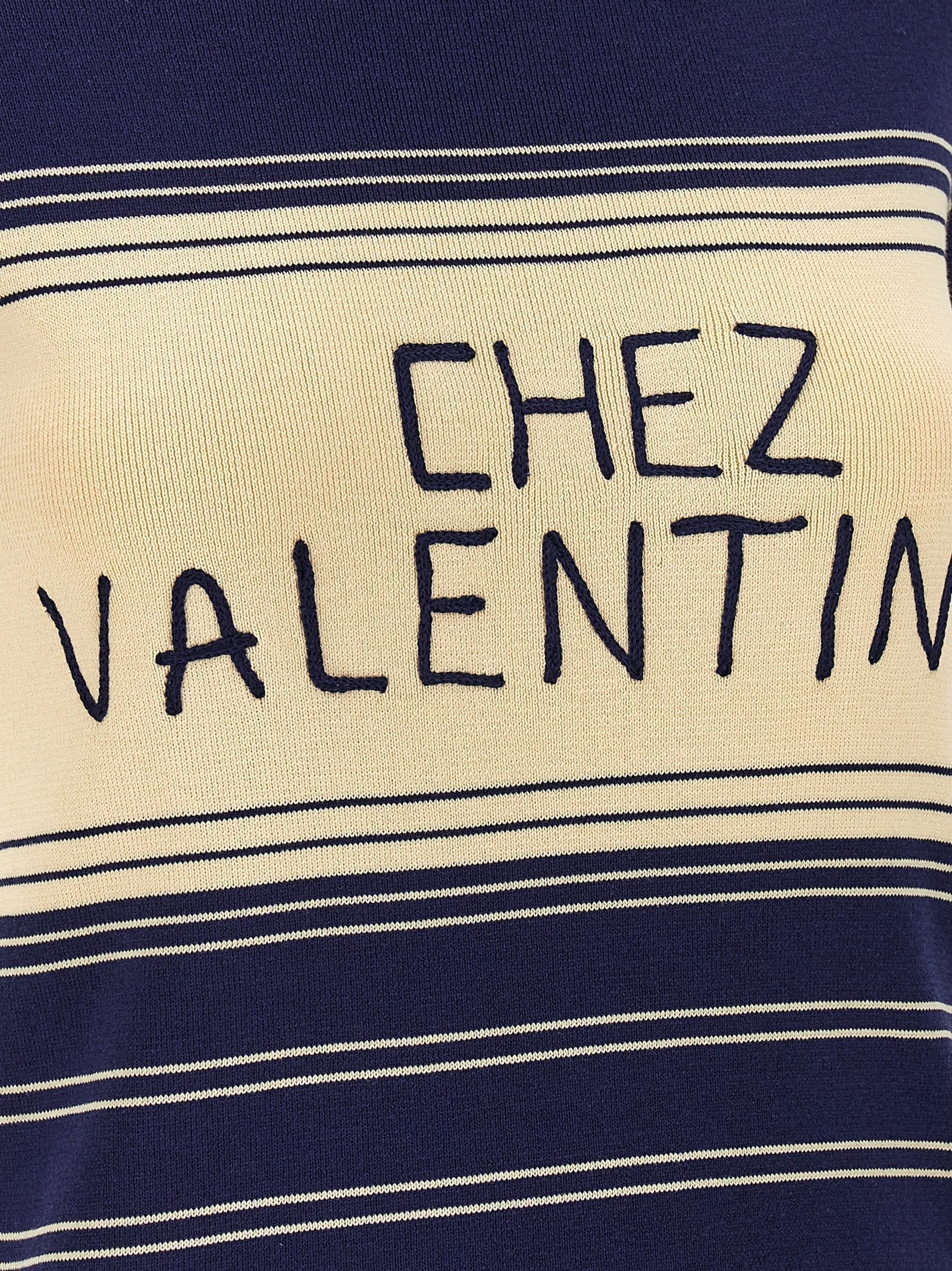 VALENTINO GARAVANI - VALENTINO GARAVANI - Valentino Garavani ’Chez Valentino’ T-shirt - Women’s Top