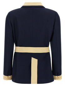 VALENTINO GARAVANI - VALENTINO GARAVANI - Valentino Garavani belted caban - Women’s Outerwear