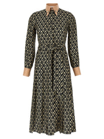 VALENTINO GARAVANI - VALENTINO GARAVANI - Valentino Garavani ’Toute La V’ midi dress - Women’s Clothing