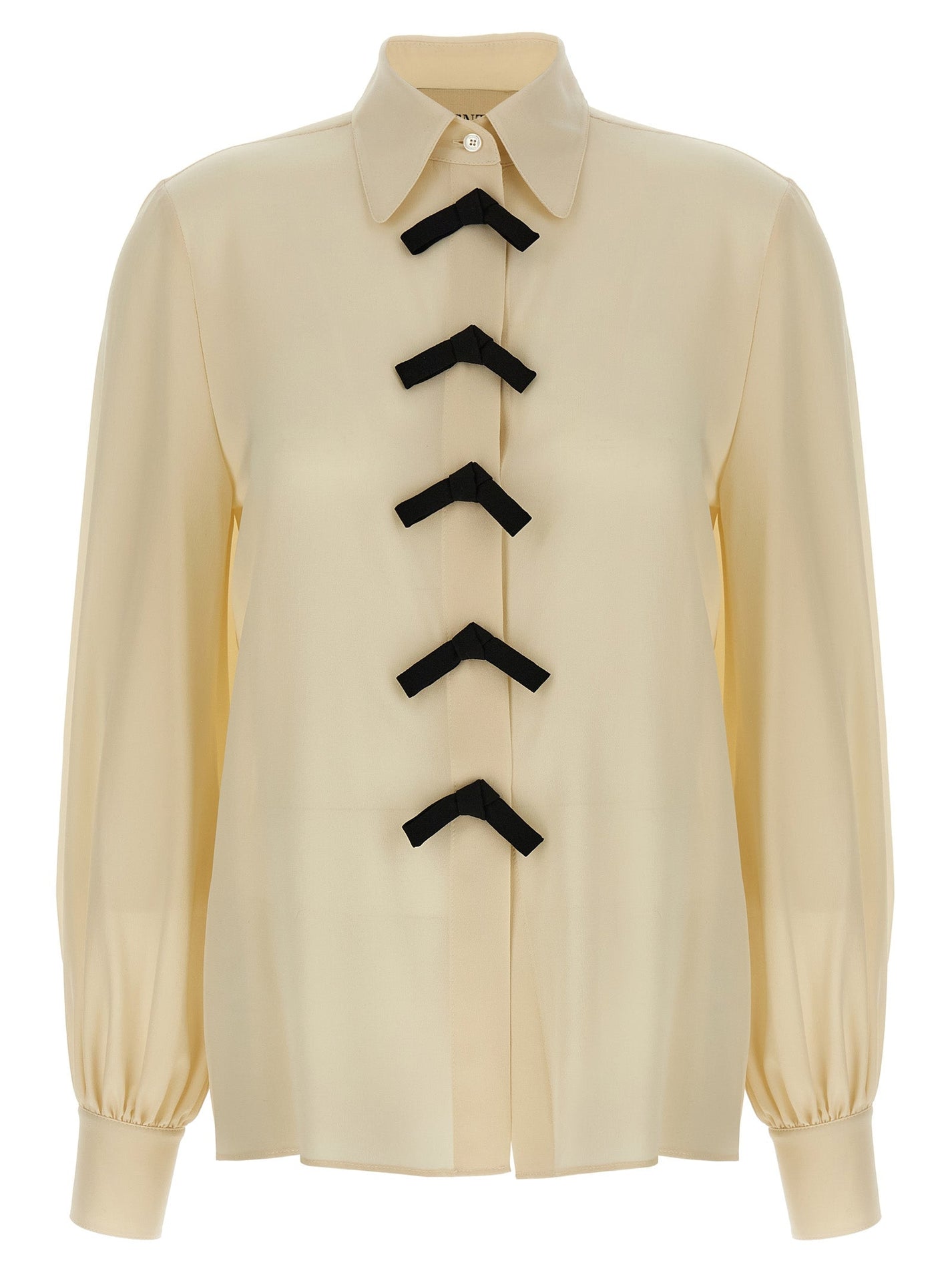 VALENTINO GARAVANI - VALENTINO GARAVANI - Valentino Garavani bow shirt - Women’s Tops