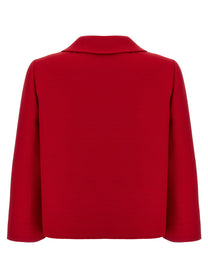 VALENTINO GARAVANI - VALENTINO GARAVANI - Blazer Valentino Garavani Crepe Couture - Women’s Clothing