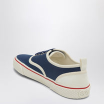 Valentino Garavani - Valentino Garavani Sneaker Nojoke in blue and white canvas - Sneakers