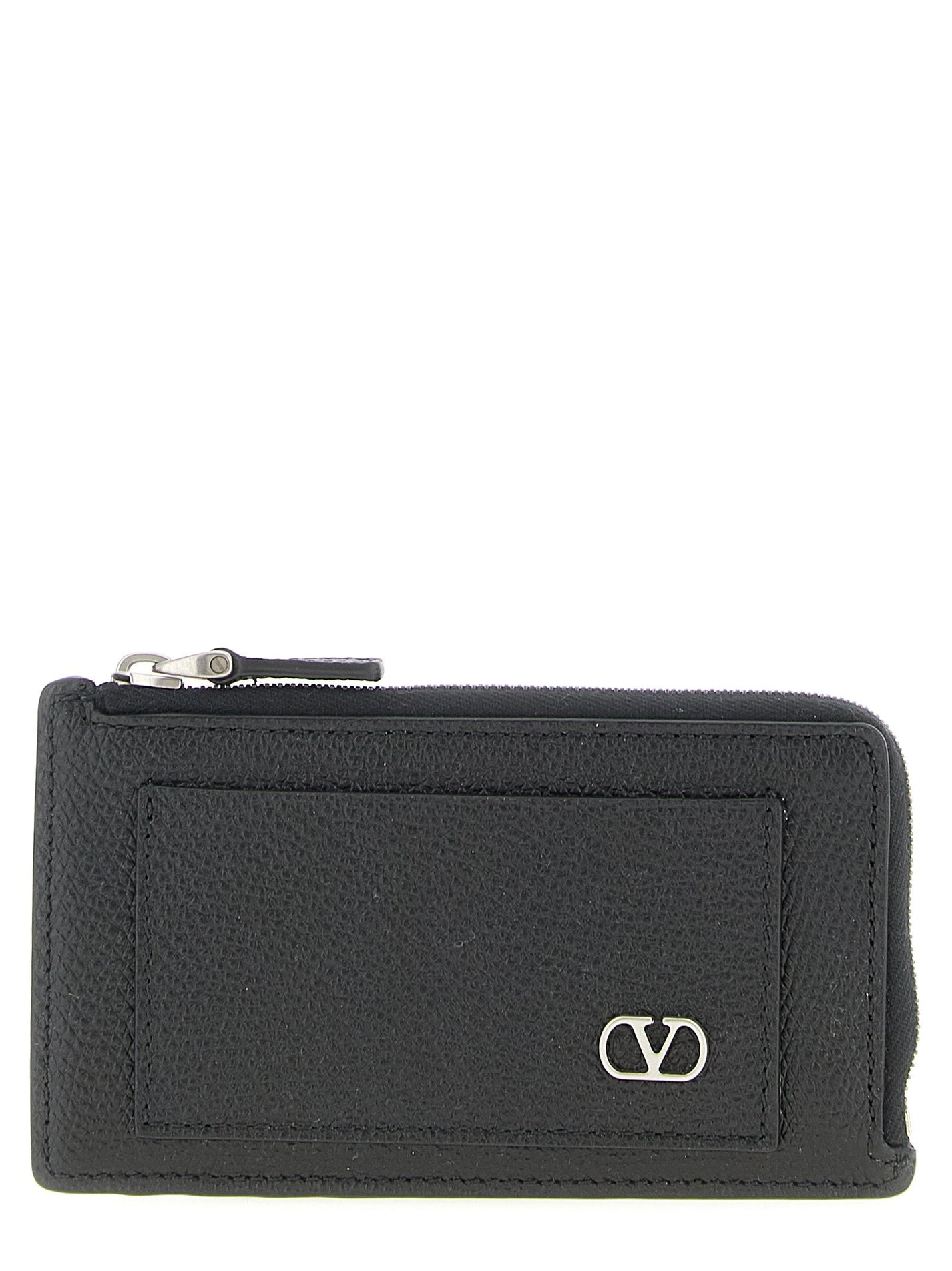 VALENTINO GARAVANI - VALENTINO GARAVANI - Valentino Garavani VLogo Signature Coin Purse - Men’s Accessories