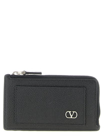 VALENTINO GARAVANI - VALENTINO GARAVANI - Valentino Garavani VLogo Signature Coin Purse - Men’s Accessories