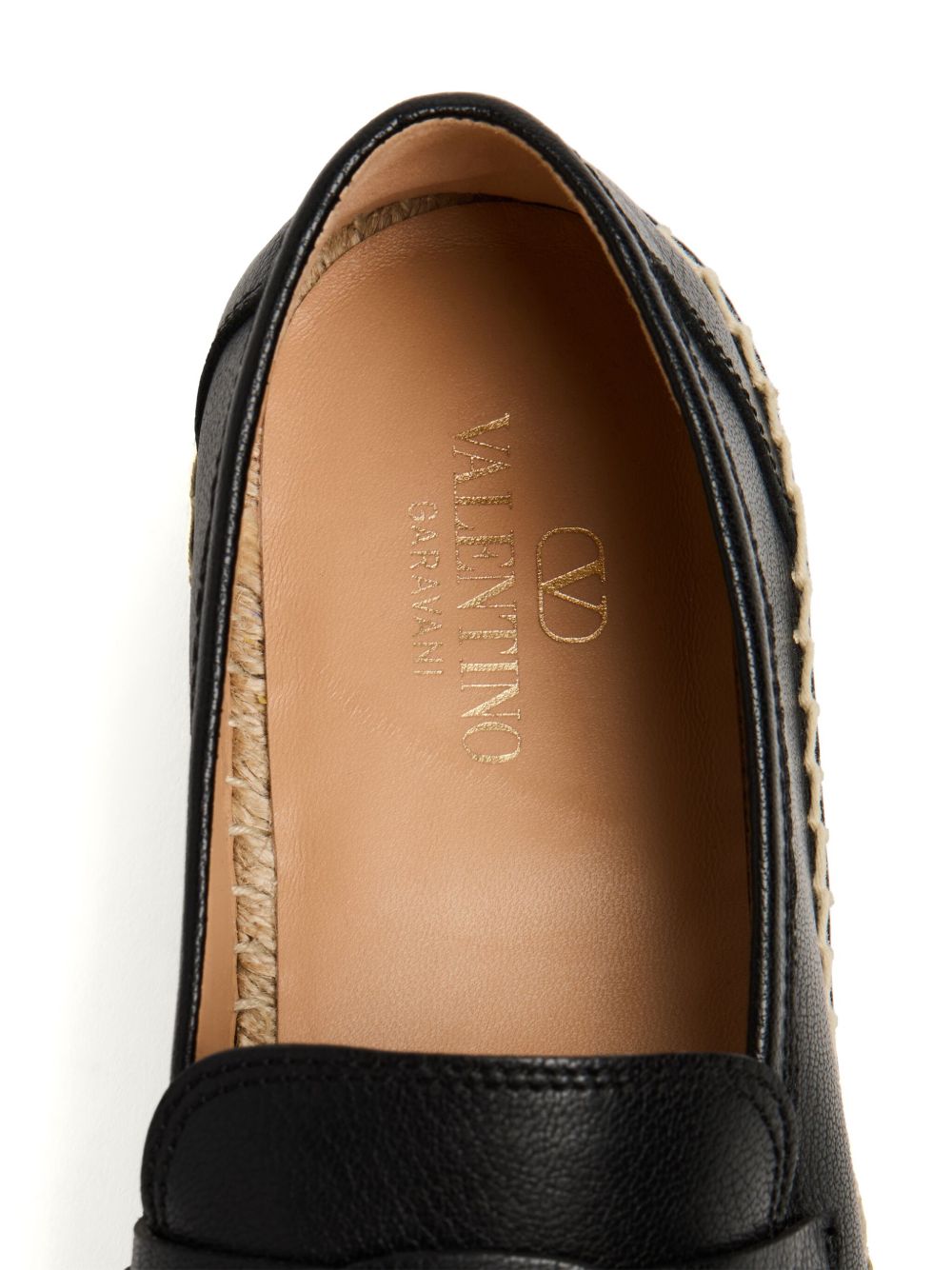 Valentino Garavani - Valentino Garavani Flat shoes Black - Espadrilles