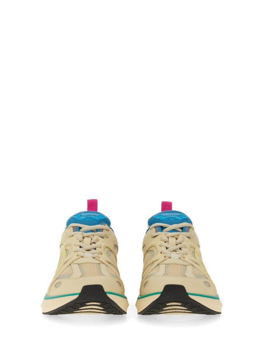 Valentino Garavani - Valentino Garavani Sneaker Low Top Vlogo Easyjog - Men’s Shoes