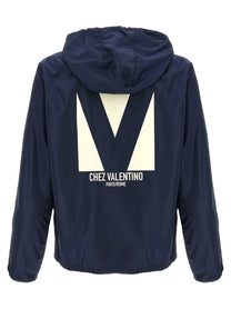 VALENTINO GARAVANI - VALENTINO GARAVANI - Valentino Garavani ’Chez Valentino’ windbreaker - Men’s Outerwear