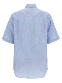 VALENTINO GARAVANI - VALENTINO GARAVANI - Valentino Garavani ’Vlogo’ embroidery shirt - Men’s Tops