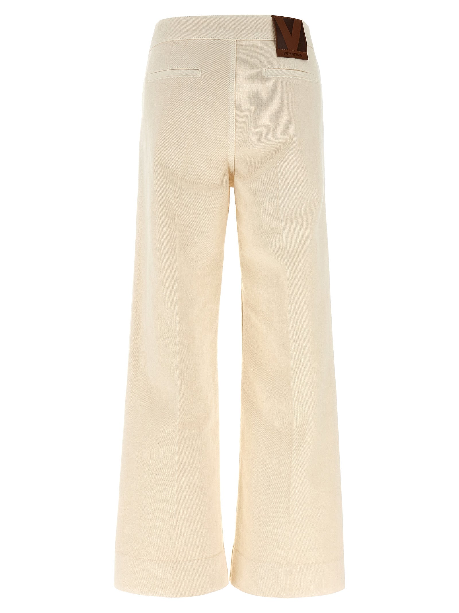 VALENTINO GARAVANI - VALENTINO GARAVANI - Valentino Garavani ’V’ detail jeans - Women’s Clothing