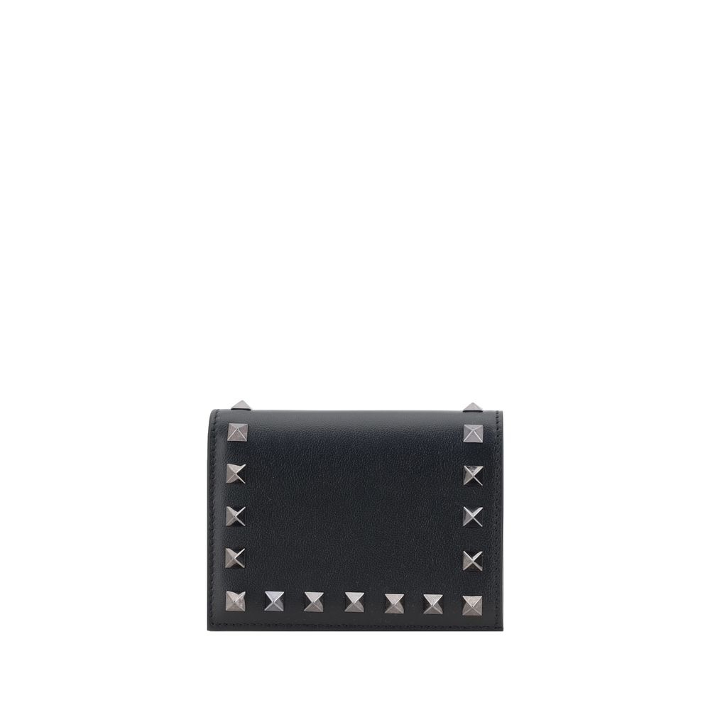 Valentino Garavani - Valentino Garavani Leather Wallet - Small Leather Goods
