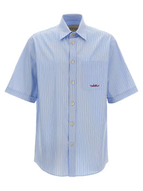 VALENTINO GARAVANI - VALENTINO GARAVANI - Valentino Garavani ’Vlogo’ embroidery shirt - Men’s Tops