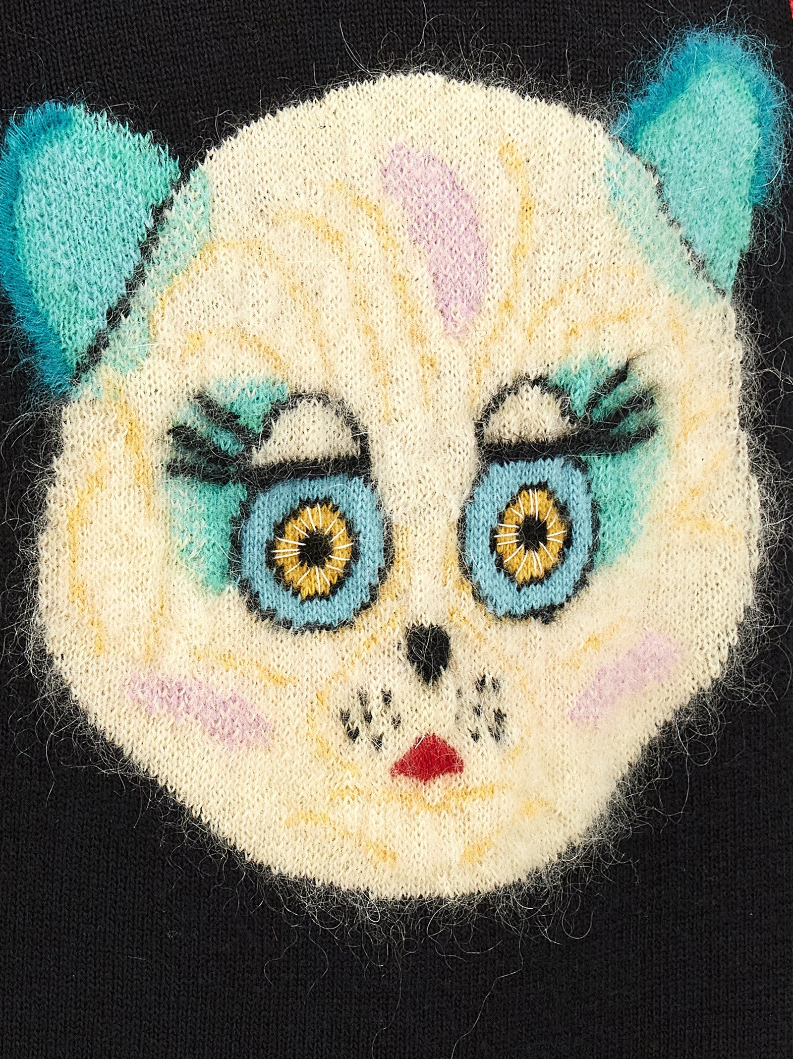 VALENTINO GARAVANI - VALENTINO GARAVANI - Valentino Garavani ’Le Chat de la Maison’ sweater - Men’s Knitwear