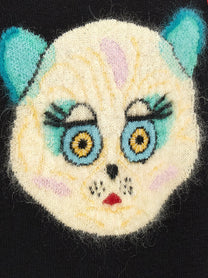 VALENTINO GARAVANI - VALENTINO GARAVANI - Valentino Garavani ’Le Chat de la Maison’ sweater - Men’s Knitwear