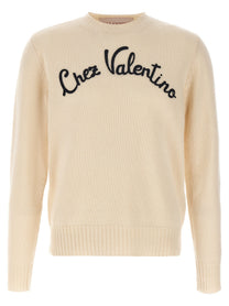 VALENTINO GARAVANI - VALENTINO GARAVANI - Valentino Garavani ’Chez Valentino’ sweater - Men’s Knitwear