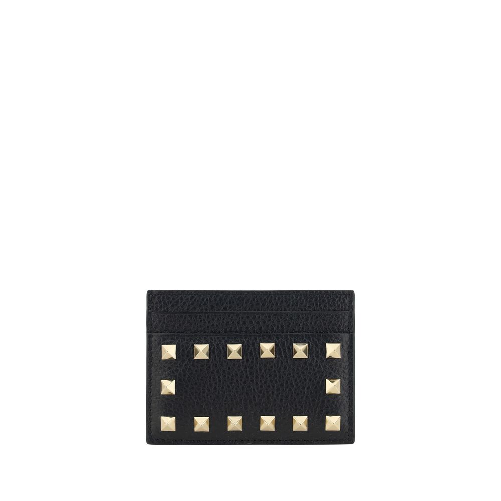 Valentino Garavani - Valentino Garavani Rockstud Card Holder - Small Leather Goods