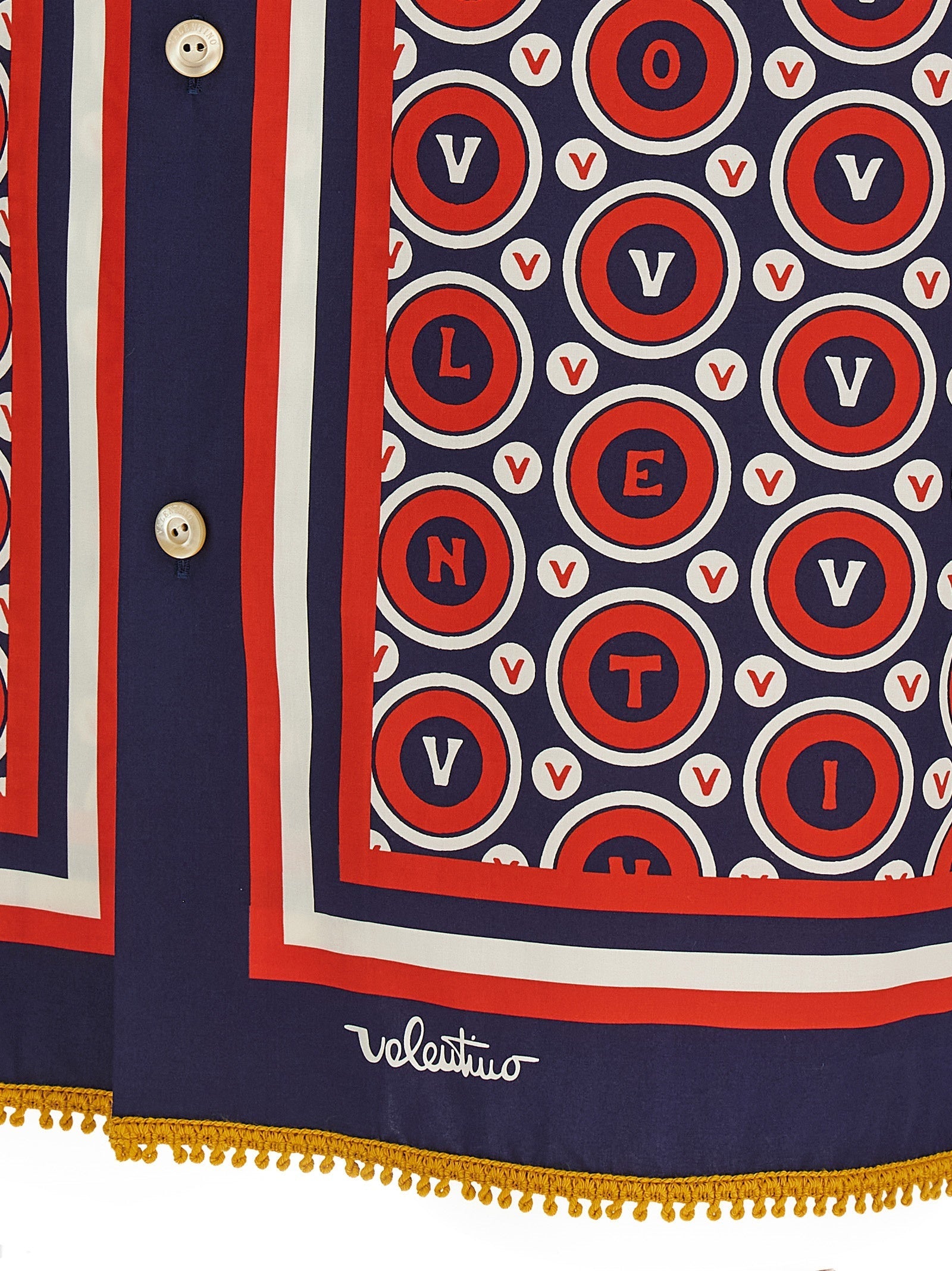 VALENTINO GARAVANI - VALENTINO GARAVANI - Valentino Garavani ’Bulles Royales’ shirt - Men’s Tops