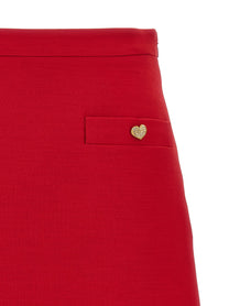 VALENTINO GARAVANI - VALENTINO GARAVANI - Valentino Garavani Crepe Couture skirt - Women’s Clothing