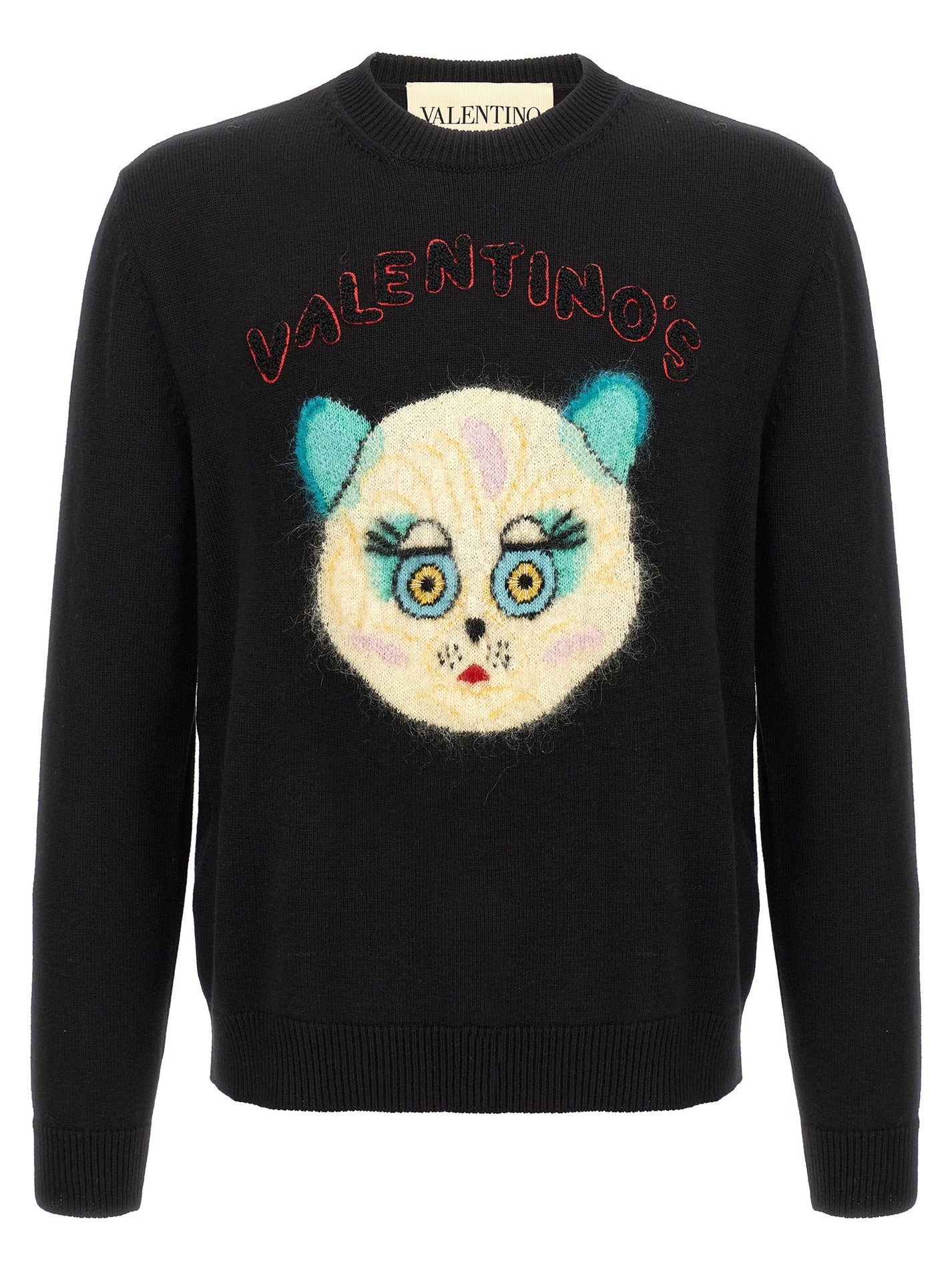 VALENTINO GARAVANI - VALENTINO GARAVANI - Valentino Garavani ’Le Chat de la Maison’ sweater - Men’s Knitwear
