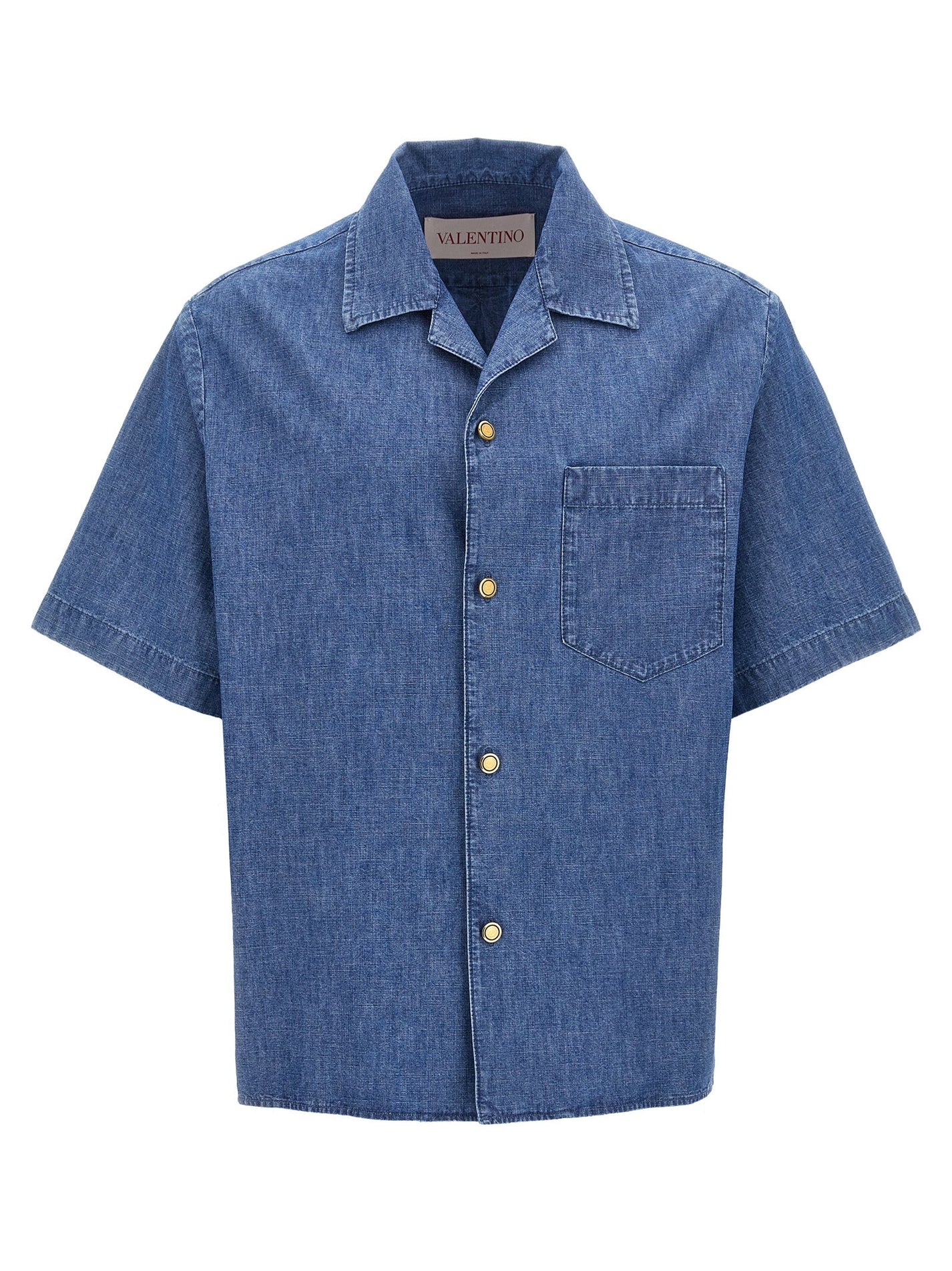 VALENTINO GARAVANI - VALENTINO GARAVANI - Valentino Garavani denim shirt - Men’s Tops