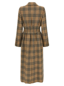 VALENTINO GARAVANI - VALENTINO GARAVANI - Valentino Garavani Houndstooth Wool coat - Women’s Outerwear