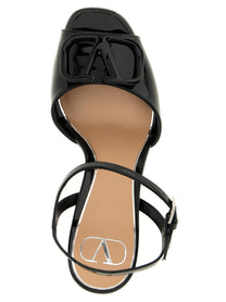 VALENTINO GARAVANI - VALENTINO GARAVANI - Valentino Garavani ’VLogo’ platform sandals - Women’s Shoes