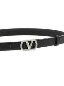 VALENTINO GARAVANI - VALENTINO GARAVANI - Valentino Garavani VLogo Signature belt - Women’s Accessories
