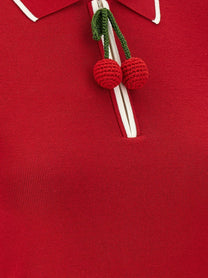 VALENTINO GARAVANI - VALENTINO GARAVANI - Valentino Garavani ’Cherryfic’ top - Women’s Tops