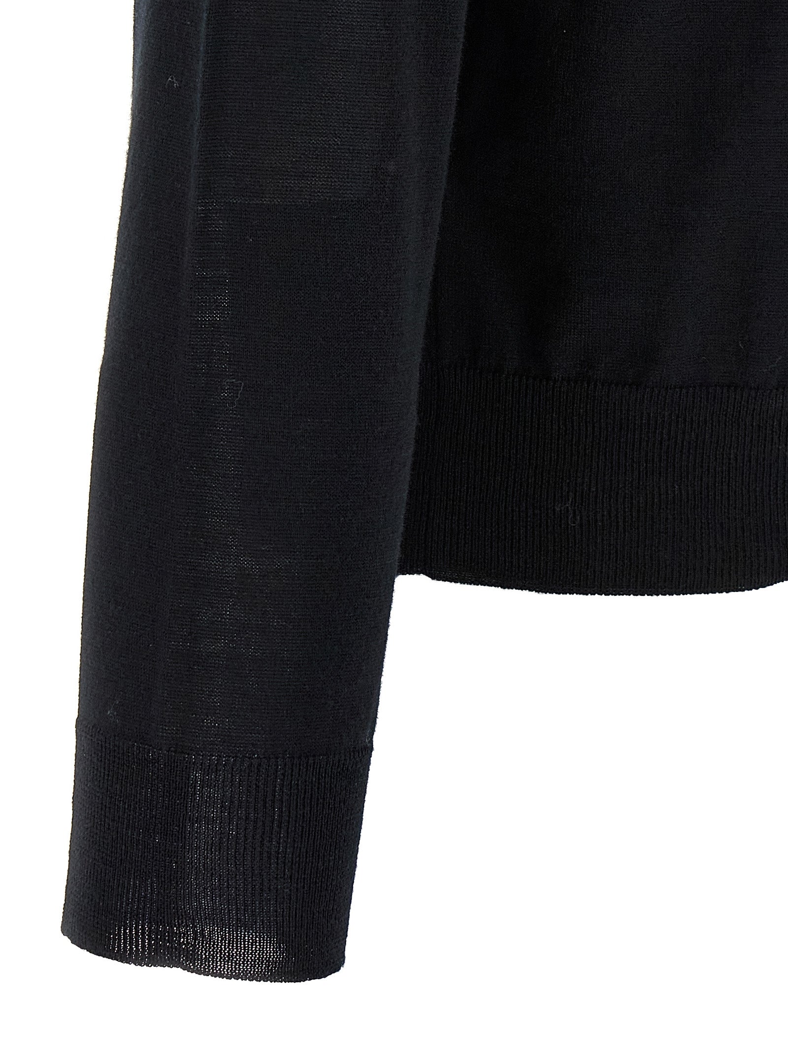 VALENTINO GARAVANI - VALENTINO GARAVANI - Valentino Garavani logo embroidery sweater - Men’s Knitwear