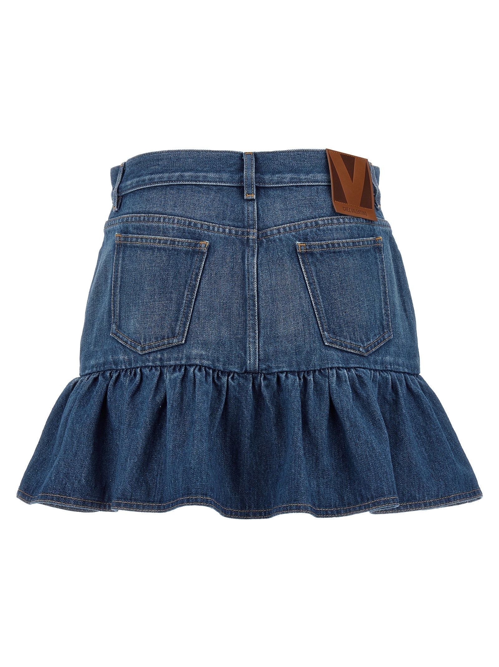 VALENTINO GARAVANI - VALENTINO GARAVANI - Denim skirt - Women’s Bottoms