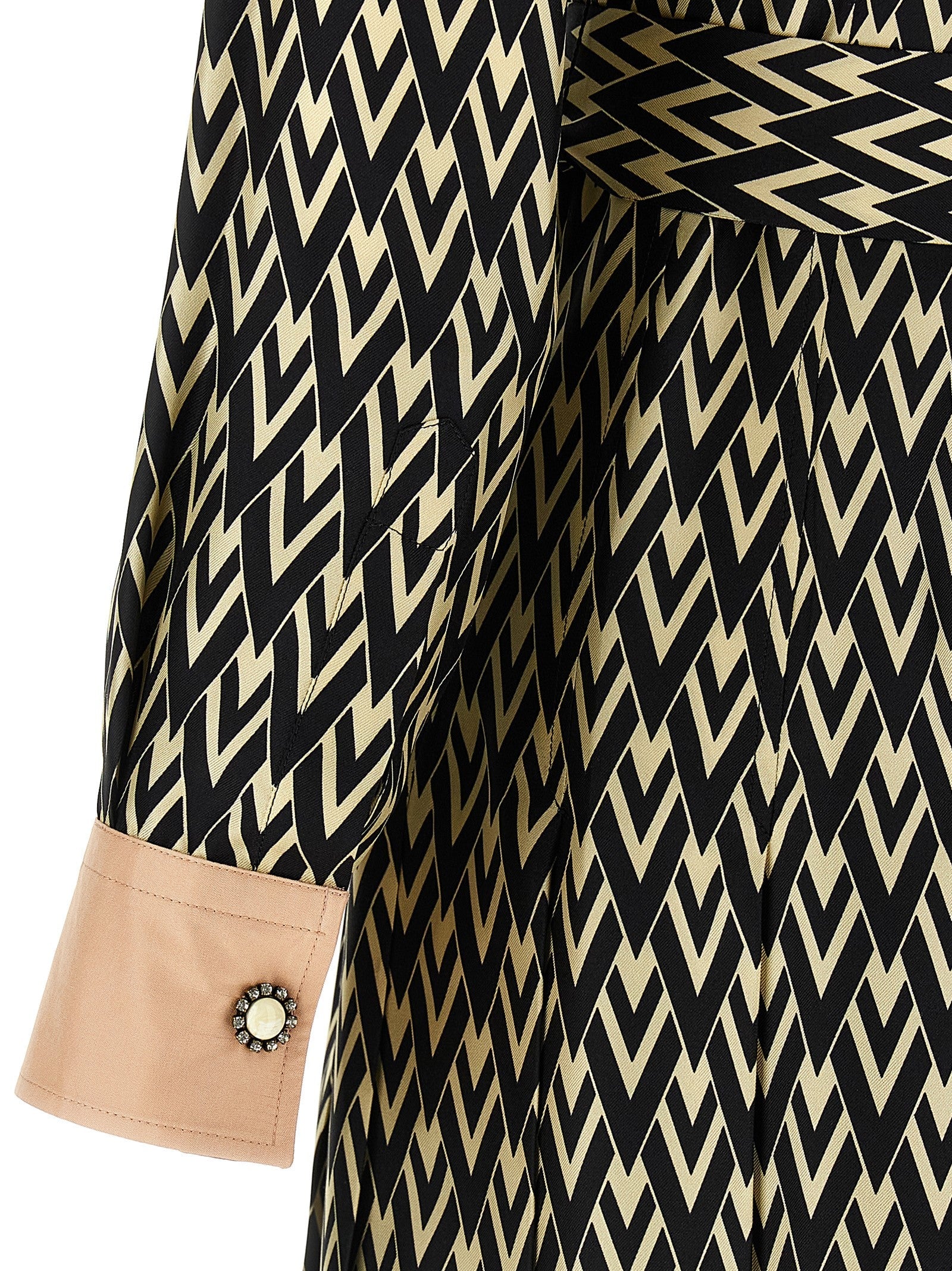 VALENTINO GARAVANI - VALENTINO GARAVANI - Valentino Garavani ’Toute La V’ midi dress - Women’s Clothing